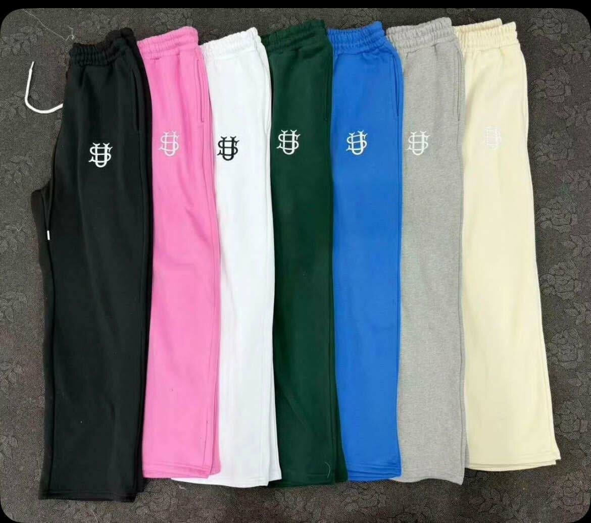 Pantalons de sport colorés unisexes