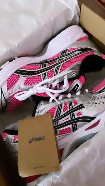 Asics Sneakers Femme Roses