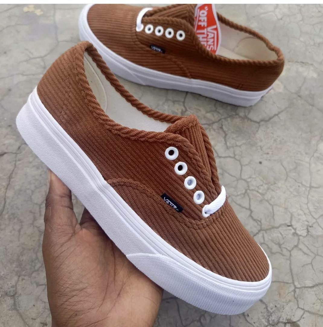 Chaussures Vans velour