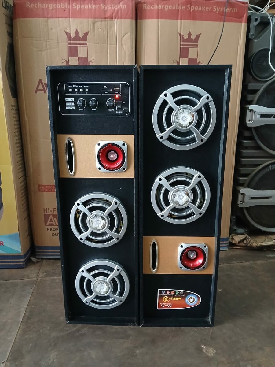 Système d'enceintes portables rechargeables