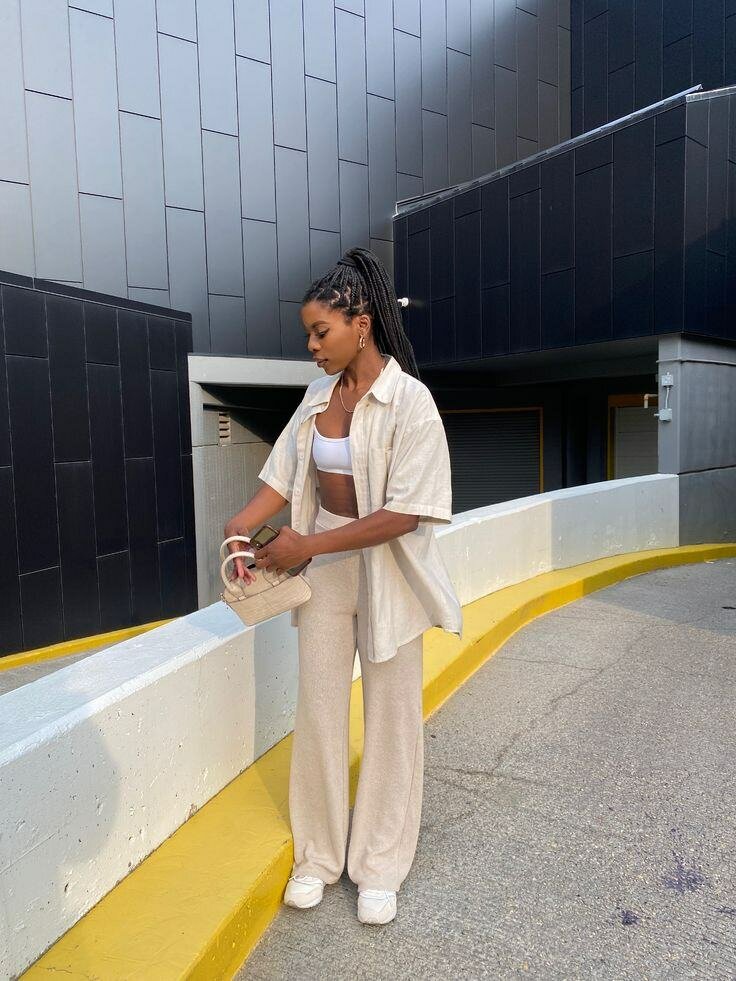 Tenue décontractée estivale