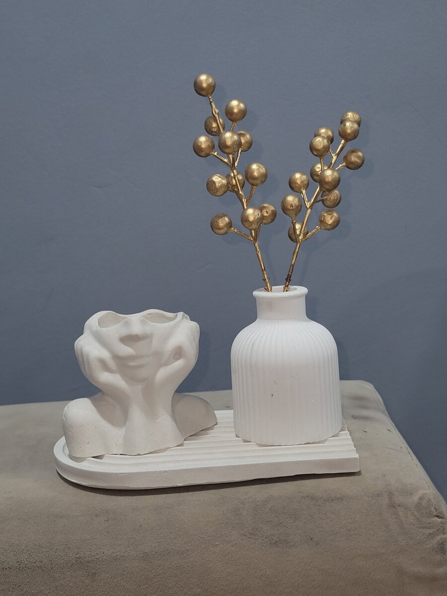 Ensemble de vases décoratifs modernes