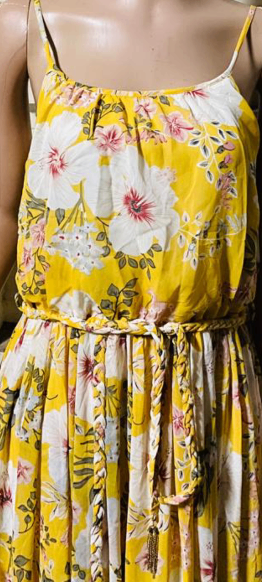 Robe Longue Fleurie Été Femme