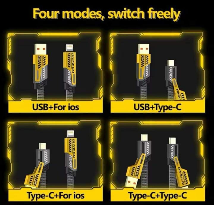 4 in 1 data Cable