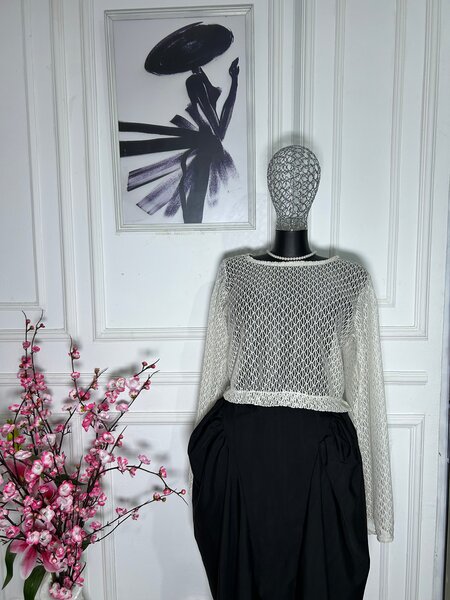 Pull en dentelle élégant