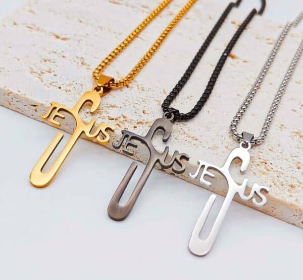 Elegant Jesus Cross Necklaces