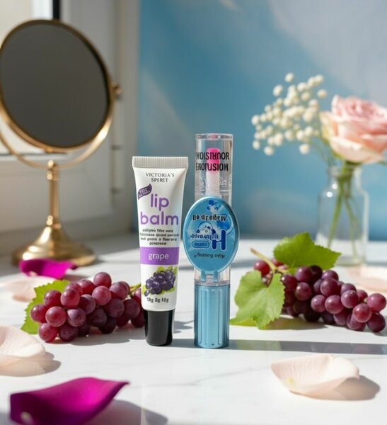 Baume à lèvres hydratant raisin