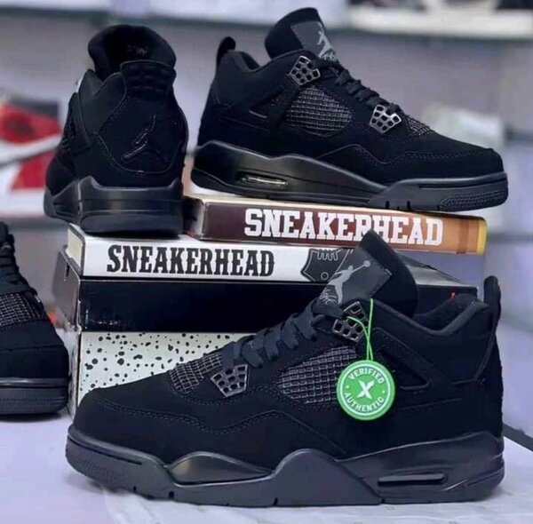 Jordan 4 rethro all black