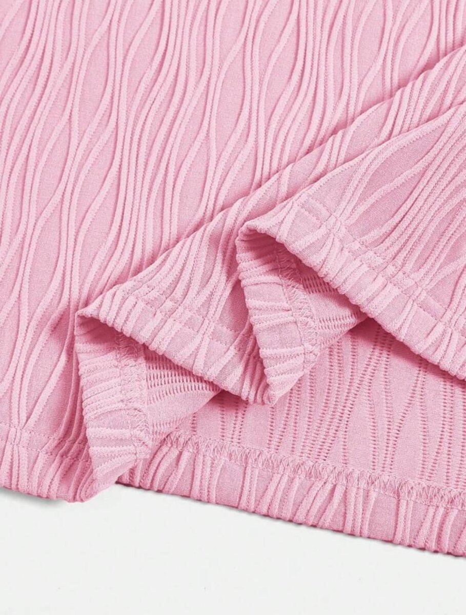 Robe courte shein rose clair neuve