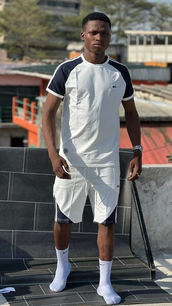 Complet Lacoste Blanc