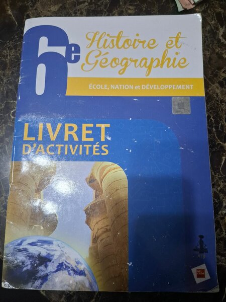 Manuels scolaires 6e