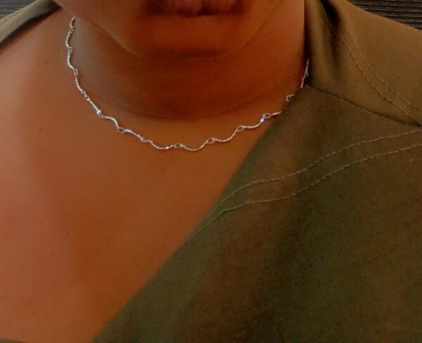 Collier en argent chic