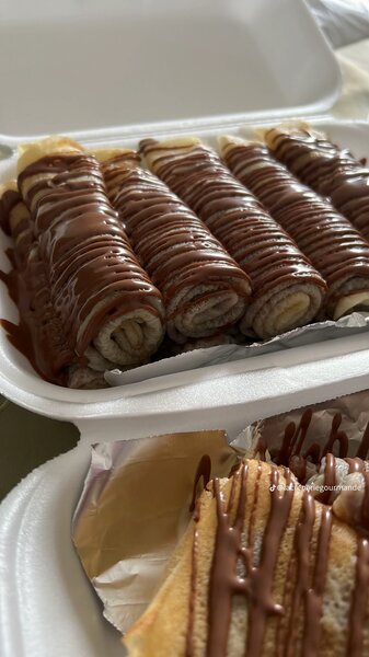 Crêpes banane chocolat gourmandes