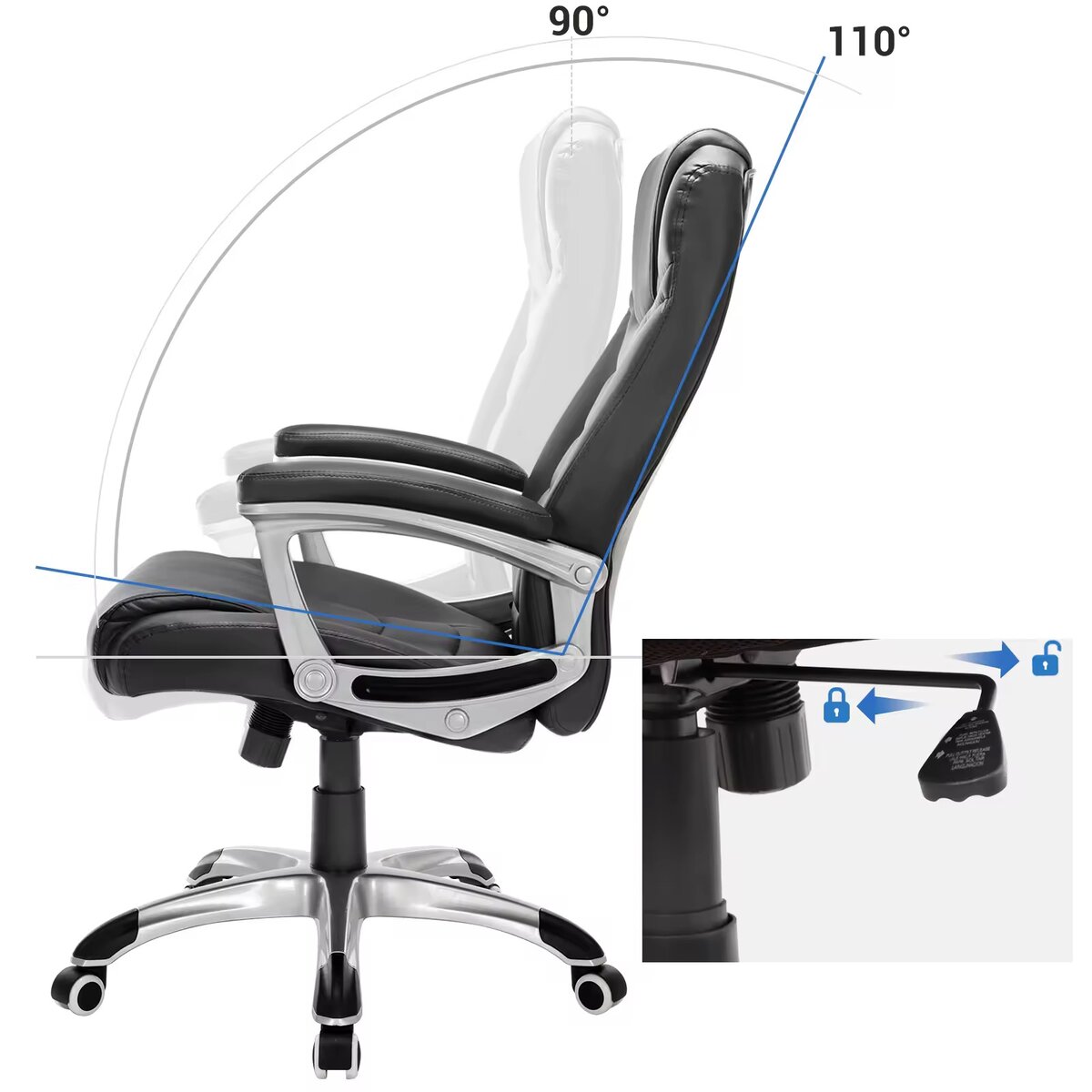 Chaise de Bureau Ergonomique