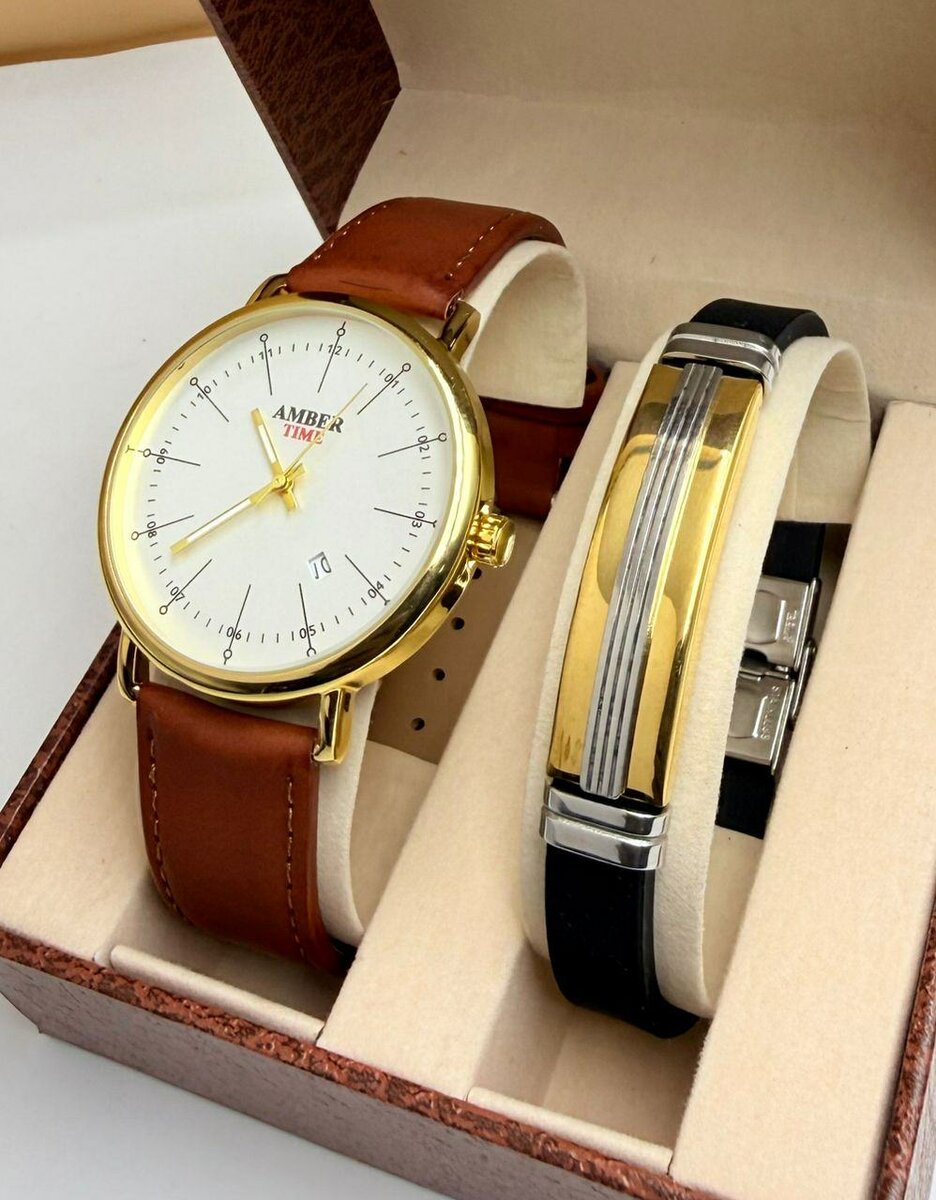 Montre Homme Classique et Bracelet