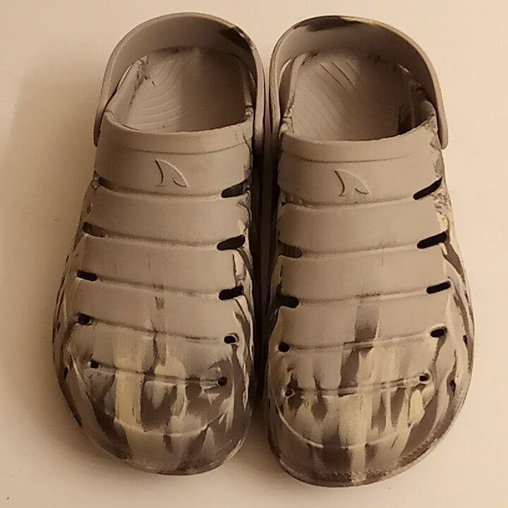 Chaussures de jardin camouflage