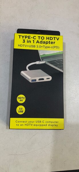 Type C 3 In 1 Adapter
