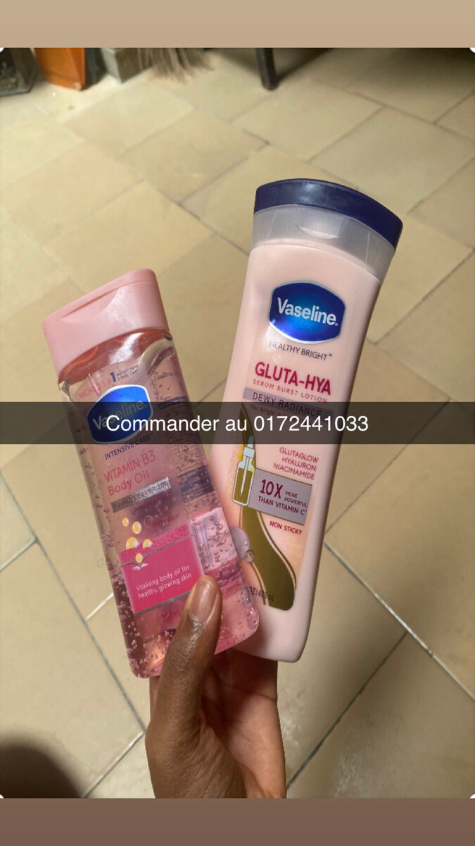 Vaseline  & Body Oil