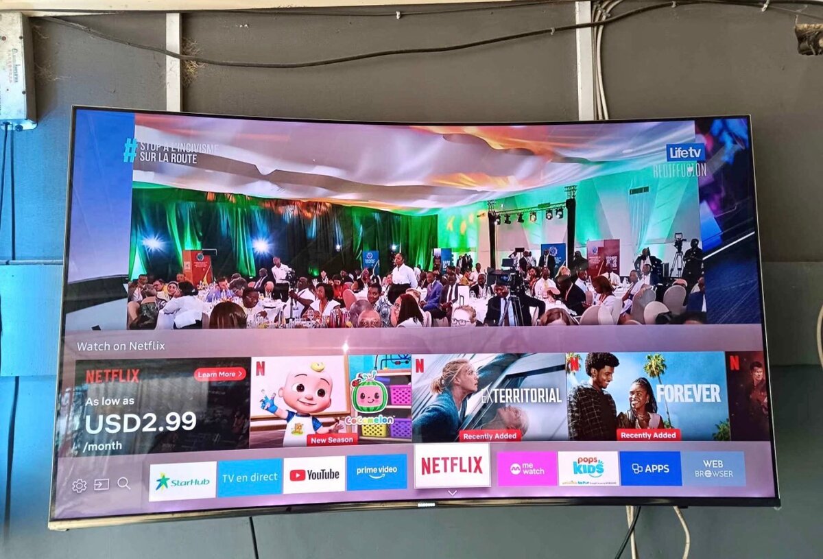 Téléviseur Intelligent 4K avec Android TV