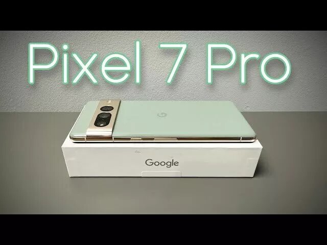 BOXED GOOGLE PIXEL 7PRO