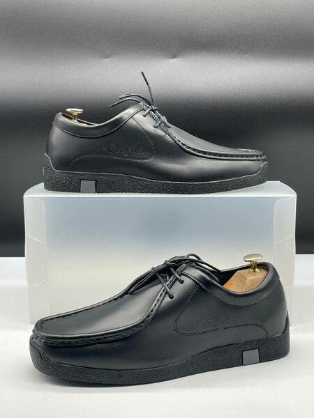 Chaussures habillées en cuir noir