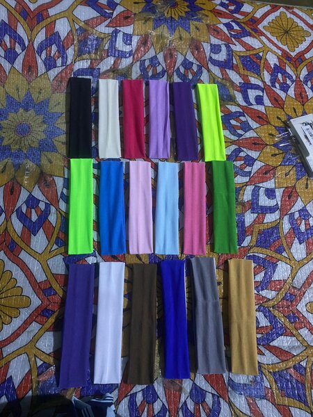 Bandeaux Élastiques Multicolores