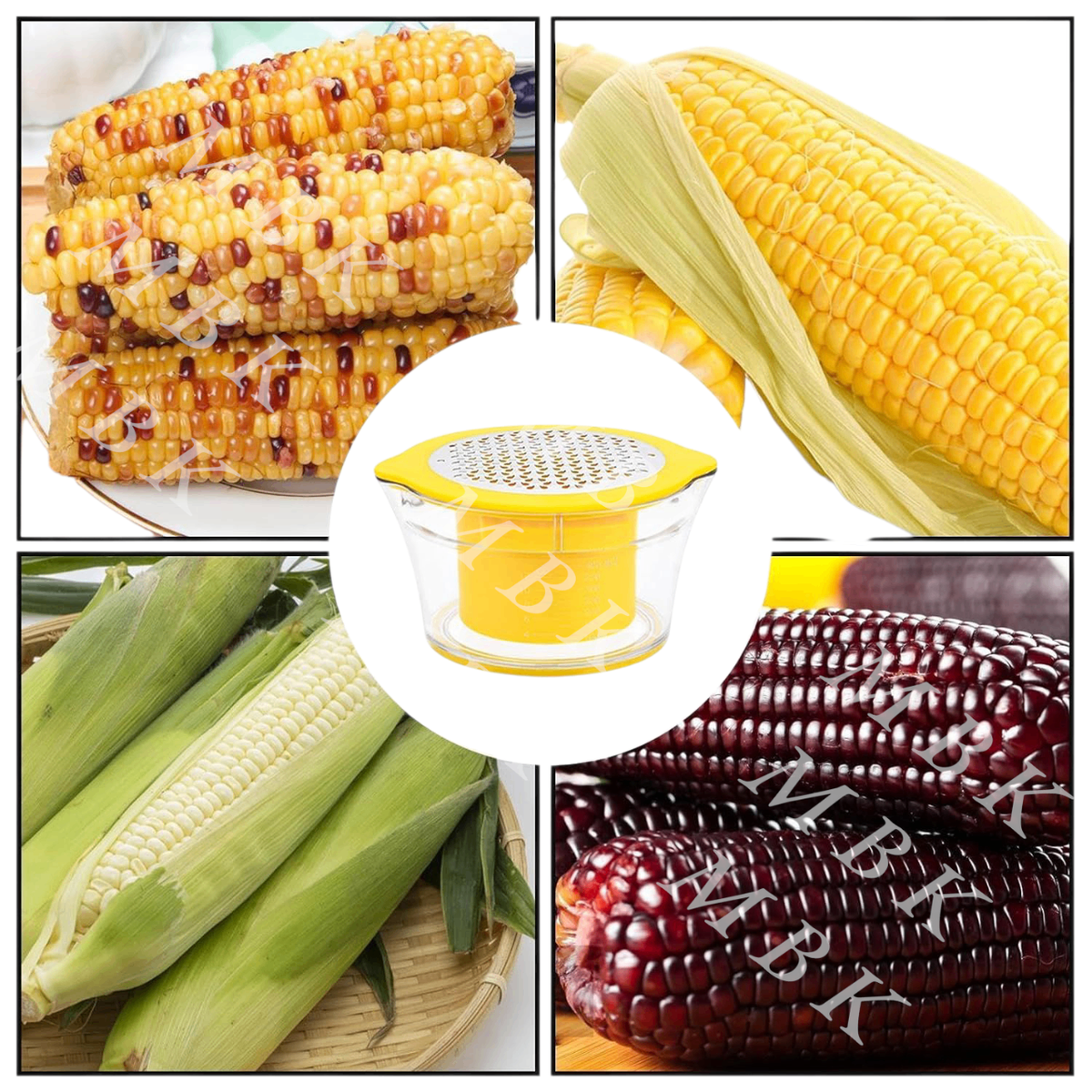 Râpe à maïs multifonction