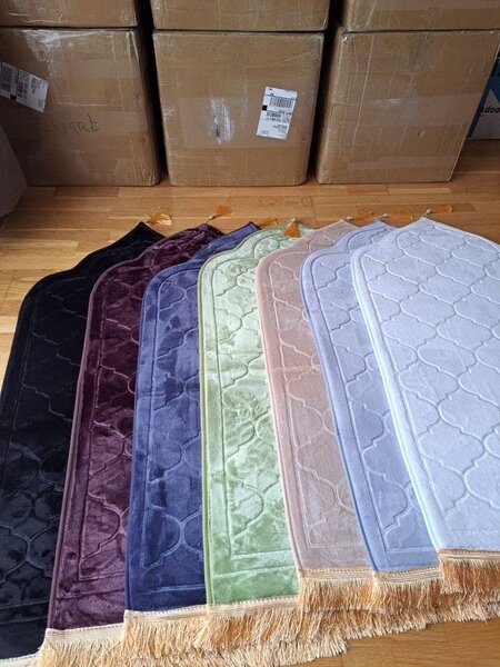 Tapis de prière en velours
