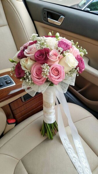 Bouquet de roses élégantes