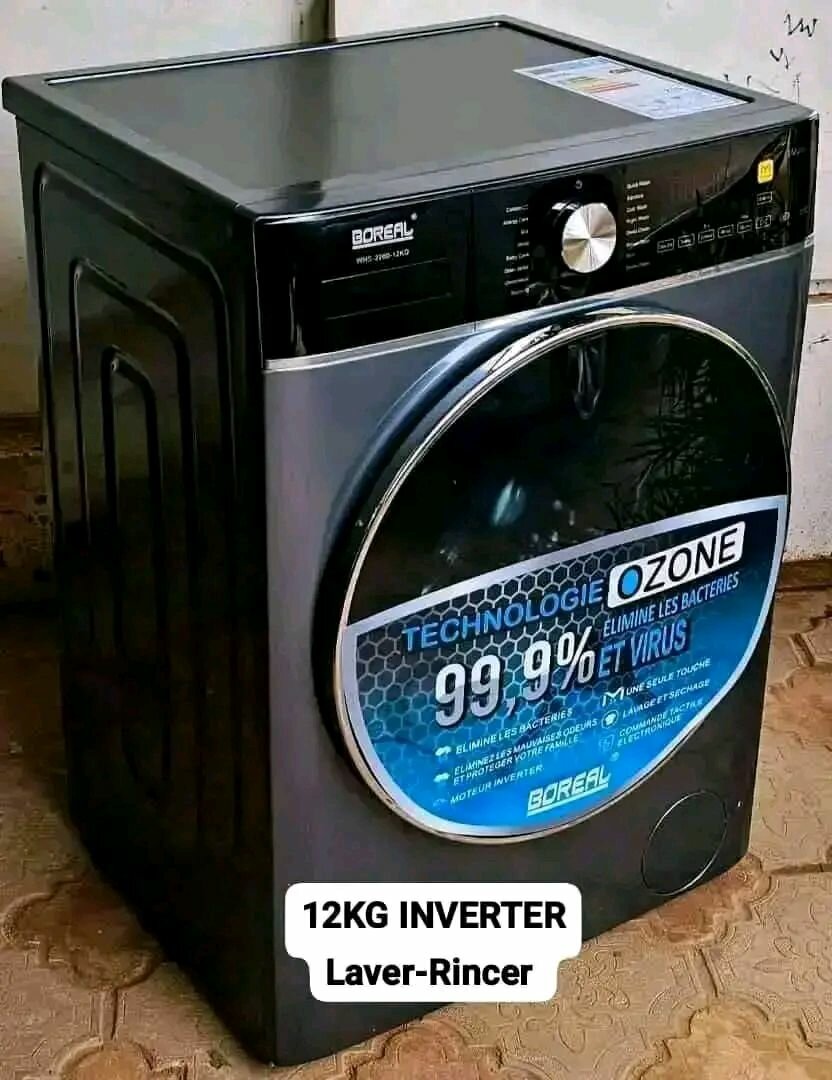 Lave-linge Inverter 12KG Boreal