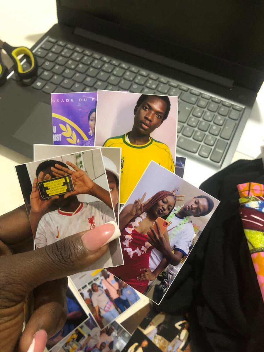 Lot de photos personnalisées