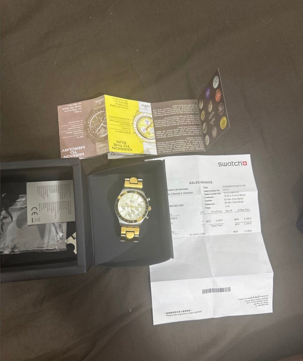 Montre Swatch Mission Venus