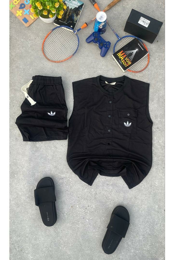 Ensemble décontracté sans manches