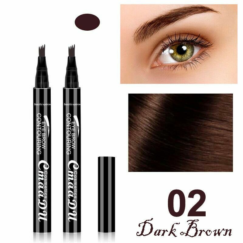 CmaaDu Pro Microblading Tattoo Eyebrow Pencil Liner Eye Brow