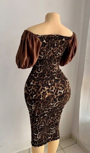 Womans outfit long dress