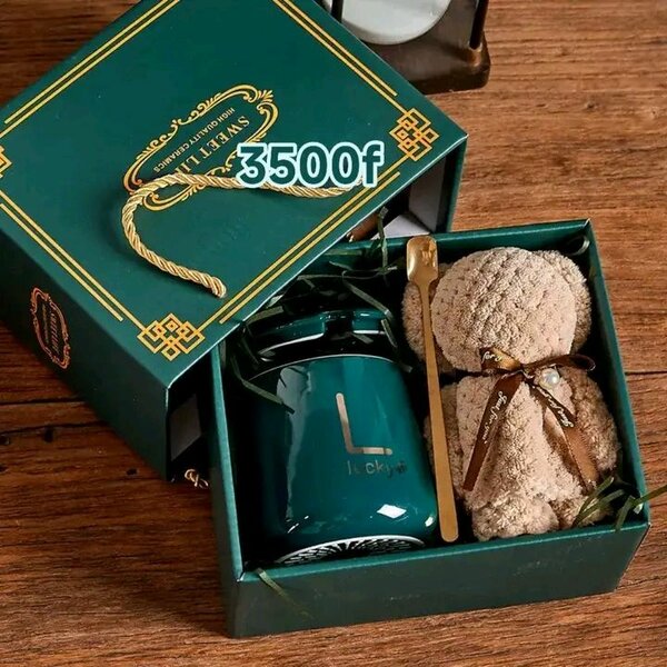 Ensemble mug et éponges 'Lucky'