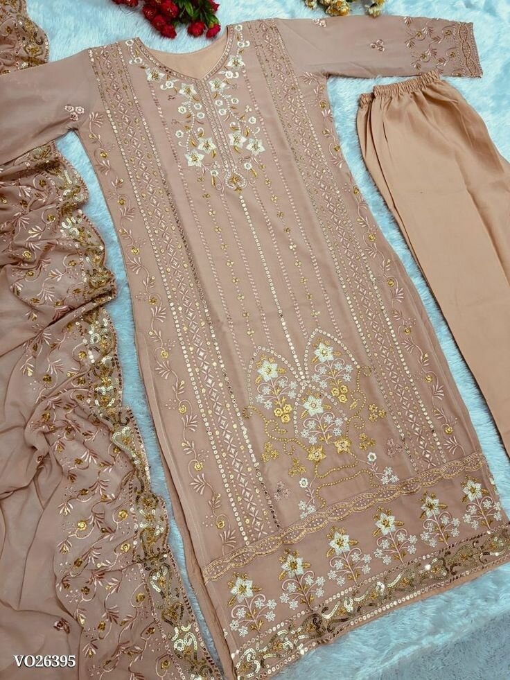 Organza 3 Peace Suit
