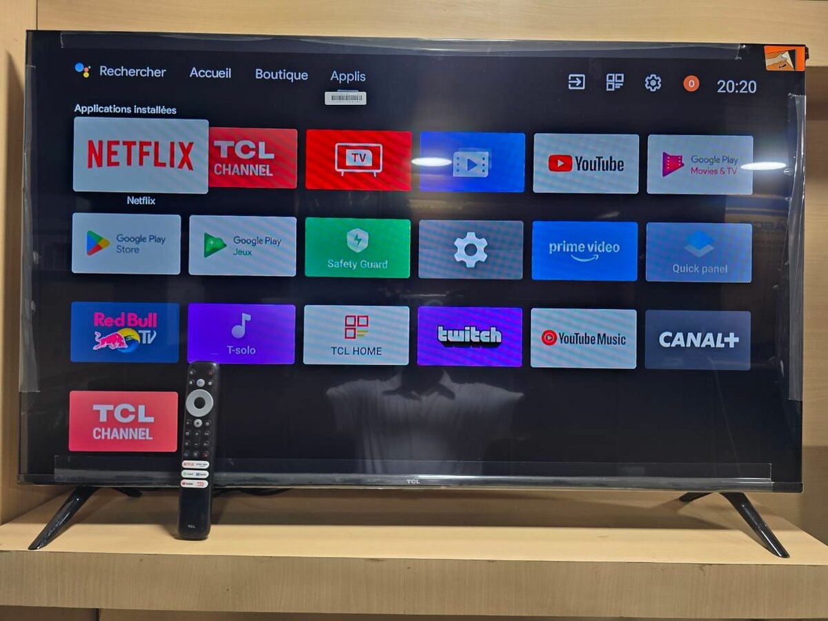 TCL 4K HDR TV 55 pouces