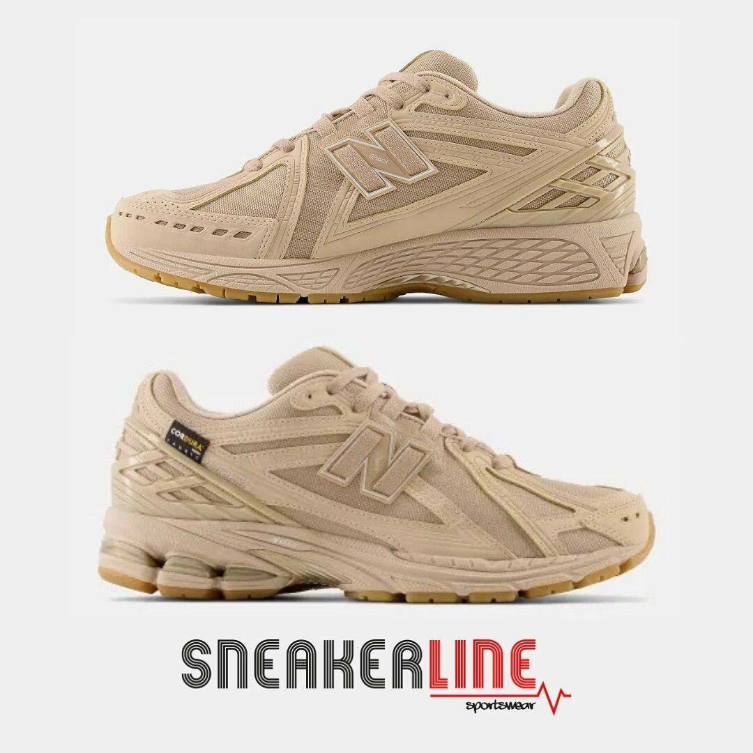 Chaussures de course beige