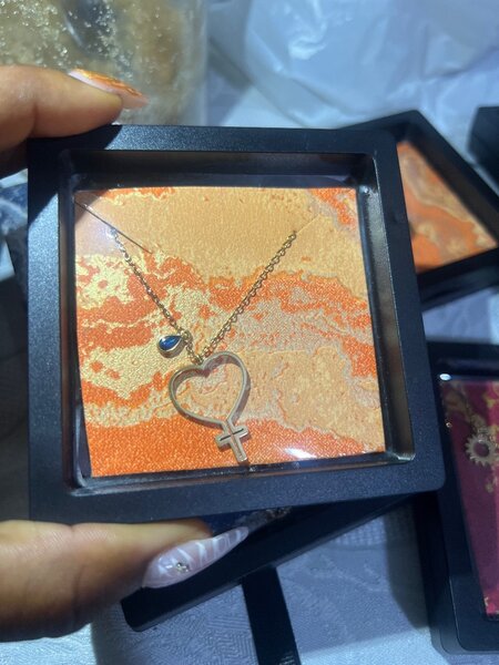 Collier en argent élégant