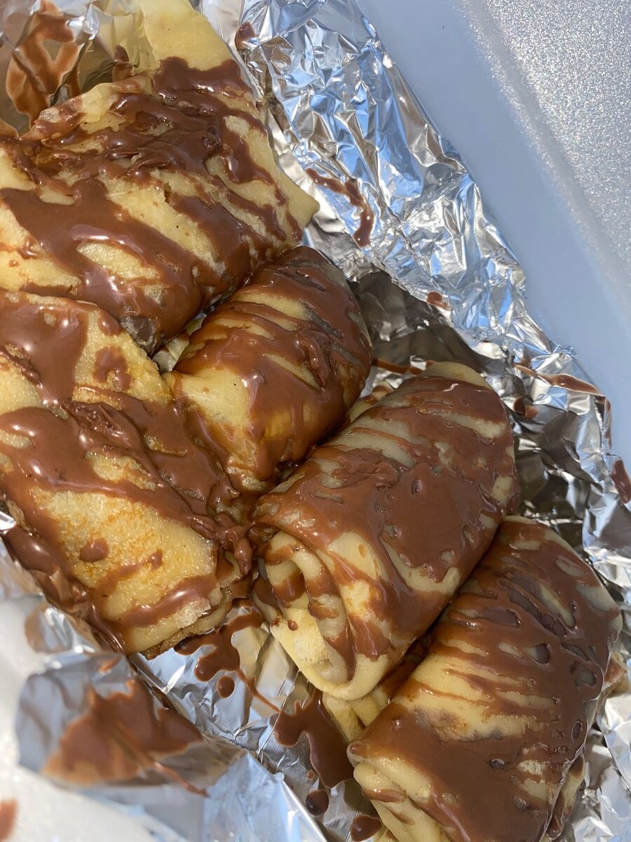 Crêpes gourmandes chocolat