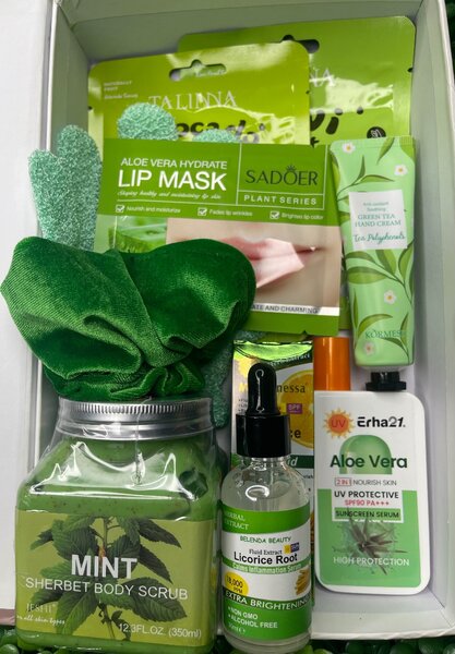 Coffret de soins naturels