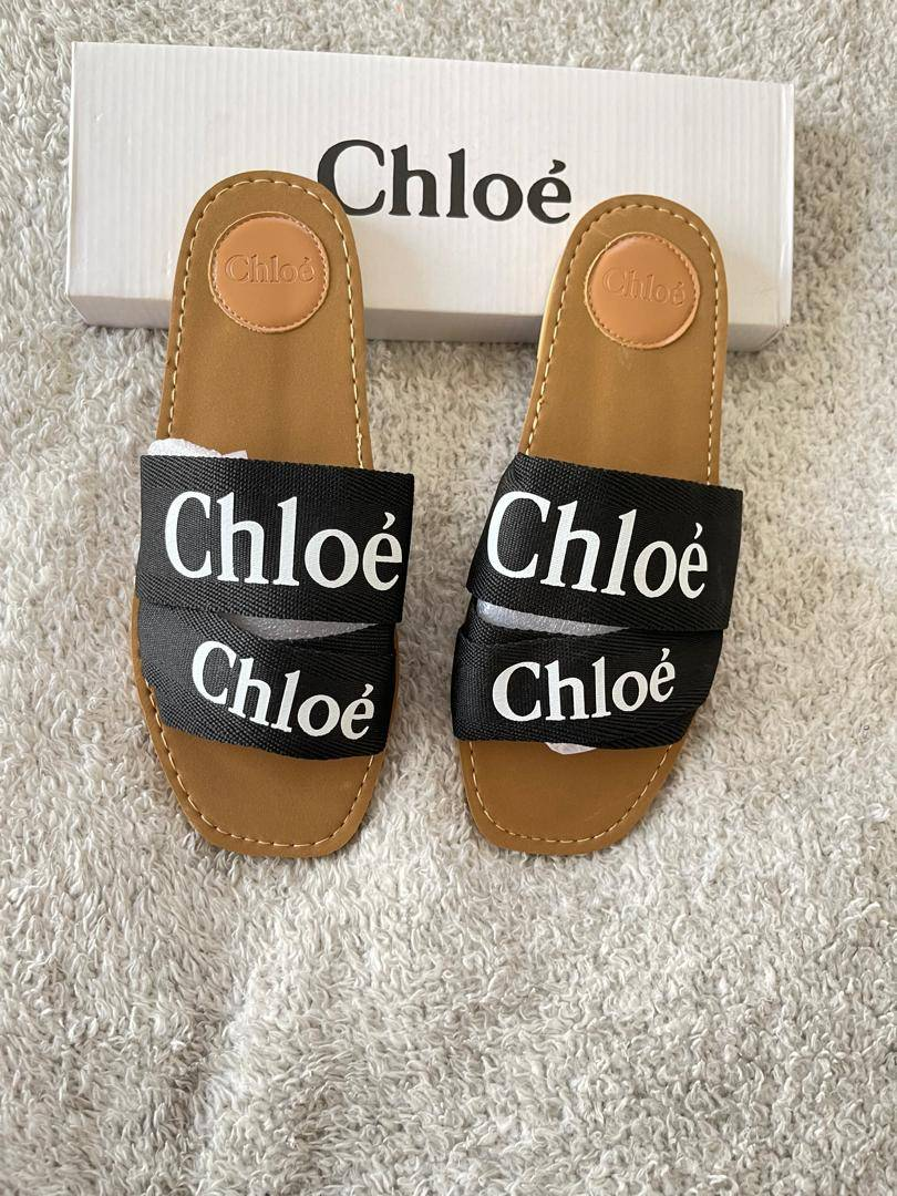 Black sandals Chloe'