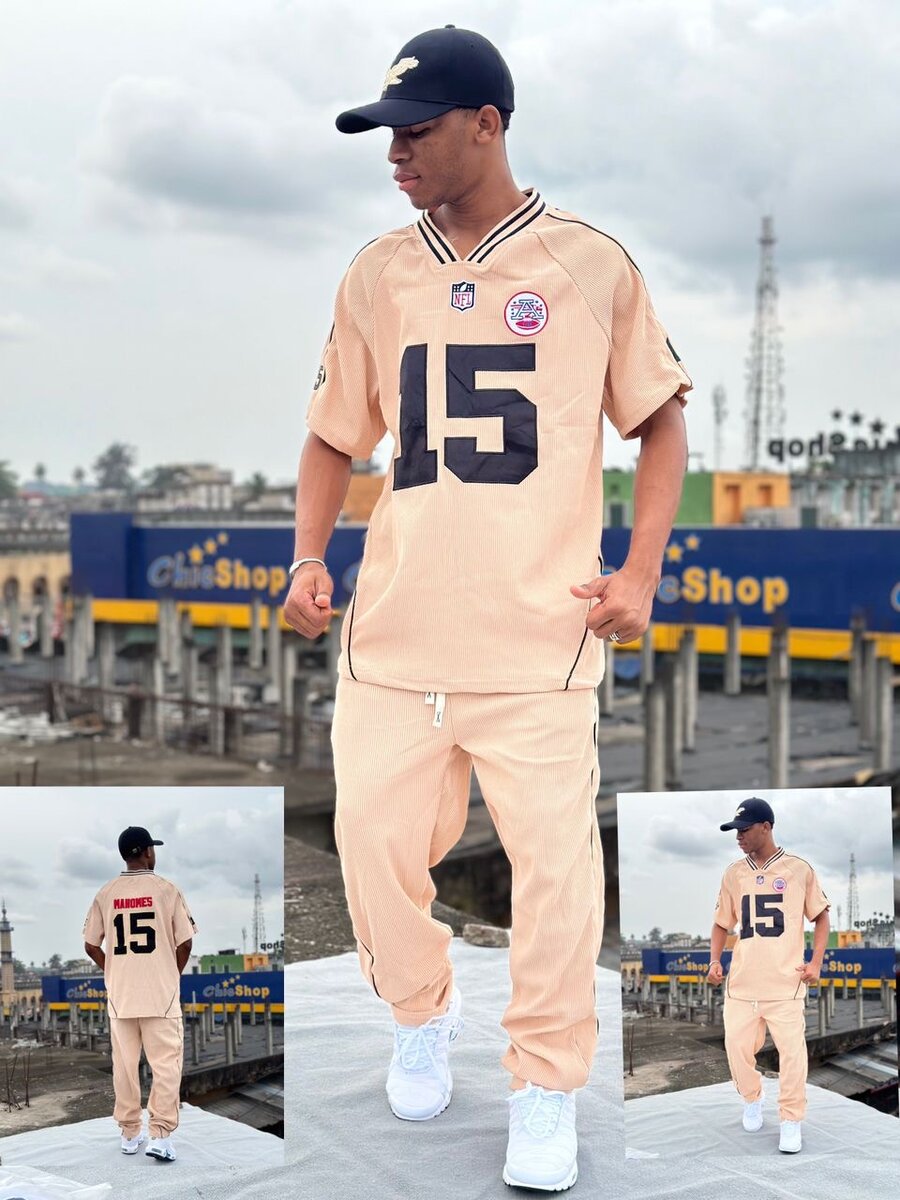 Ensemble de sport football style