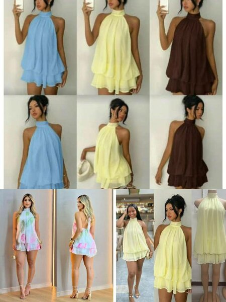 Robe d'été sans manches