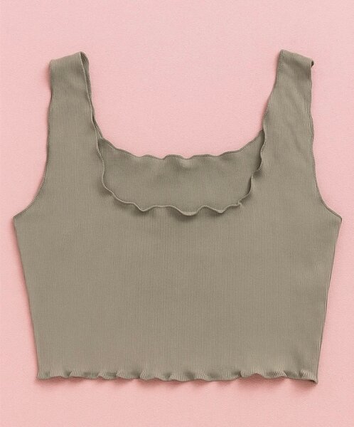 Top asymétrique sans manches