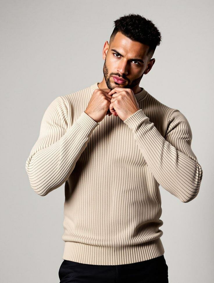 Pulls à col roulé pour hommes