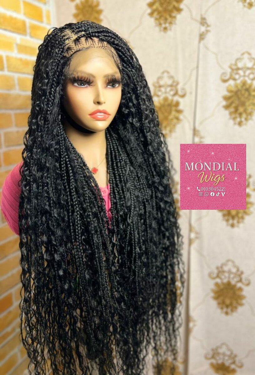 Perruque Tressée Longue