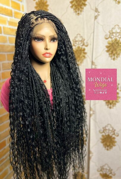 Perruque Tressée Longue