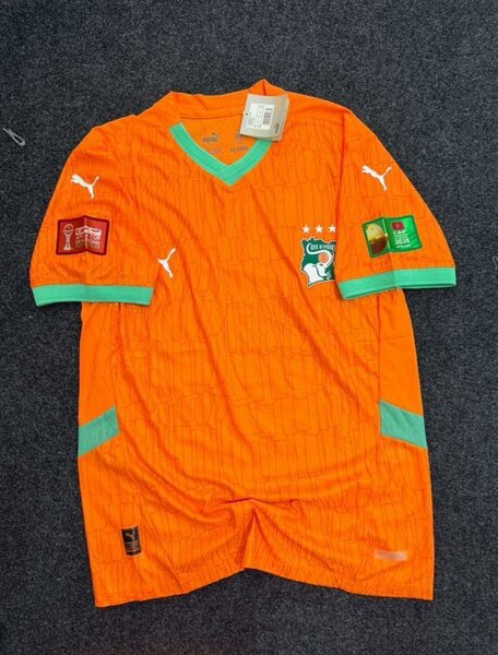 Maillot de Football Orange pour Hommes